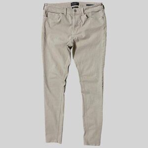 34X34*PacSun*Mens Khaki-Colored Stacked Skinny Jeans--Active Stretch